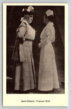Jane Delano Red Cross Nurse France WWI 1918 Museum Postcard