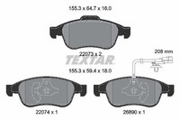 Textar 2207301 PKW SBB