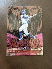 2022 Panini Donruss - Unleashed Mookie Betts #UL-4 Pink Fireworks
