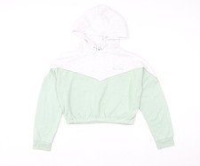 New Look Mädchen Hoodie grün Colourblock 12...