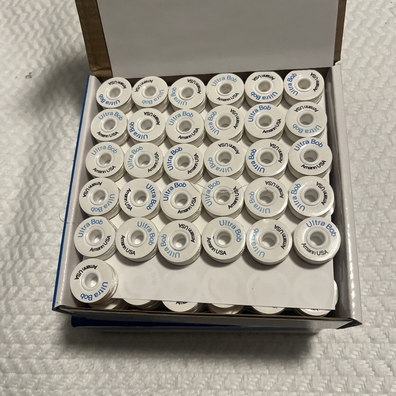 139 Prewound Bobbins Style L V-15 White