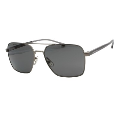 Hugo Boss 1045/S/IT R81 Matte Gunmetal Men's Polarized Sunglasses 58-17-145