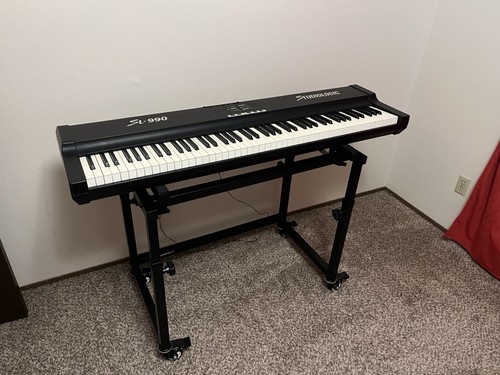 Studiologic SL-990 88-Key MIDI Controller,  plus Liquid Stand Workstation 