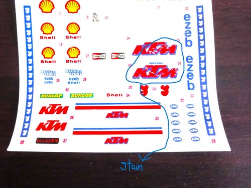 Raro e prezioso! TAMIYA 1/12 KTM 250MX così cool! - Foto 11 di 16