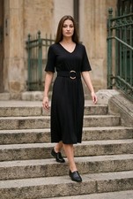 Biba classic vintage black Dress Size 12 – Wedding/ Party/ Evening/ Formal