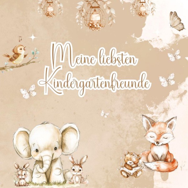 Meine Liebsten Kindergartenfreunde - Ein AusfüLlbuch FüR Kinder Alice Swan-image
