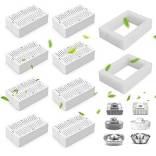 8 Pack Cat Fountain Filter Replacement, Triple Cupcake Cat Fountain Filters, ...