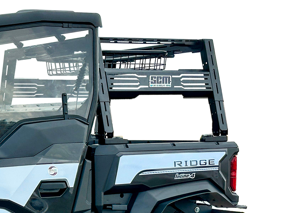 Kawasaki Ridge & Crew Utility Cargo Bed Rack Rear Storage 2024