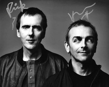* UNDERWORLD * signed 8x10 photo * KARL HYDE & RICK SMITH * BORN SLIPPY * COA *