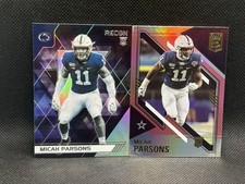 2021 Panini Donruss Elite & Chronicles Recon Football Rookie Micah Parsons Holos