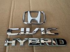 Free Shipping Oem 2001-2005 Honda Civic Hybrid Rear Emblem Set Badge 01-05