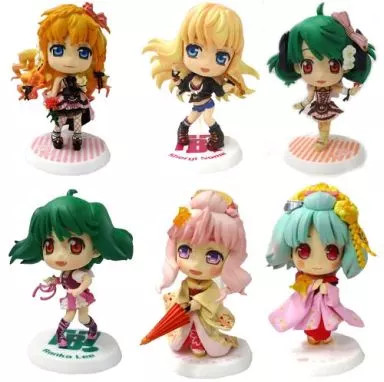 Mini Figure Set Of 6 Types Tv Series Blu-Ray Box Release Commemoration Ichibanku