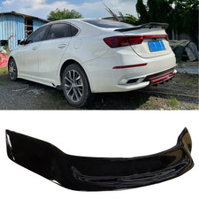 Duckbill Rear Trunk Lip Spoiler Wing Glossy Black For 2019-2023 Kia Forte K3 Duckbill Rear Trunk Lip Spoiler Wing Glossy Black For 2019-2023 Kia Forte K3