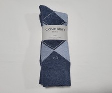 Calvin Klein Men's 4-Pair Combed Cotton Casual-Dress Stretch Crew Socks SZ 7-12