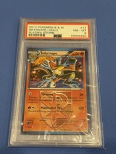 2013 POKEMON BW PLASMA STORM INFERNAPE #17 HOLO PSA 8 NM #130921189 on eBay