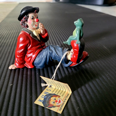 Gildeclown Sammlerfigur ''FROSCHKÖNIG'' aus dem Jahr2004 TOP!!!