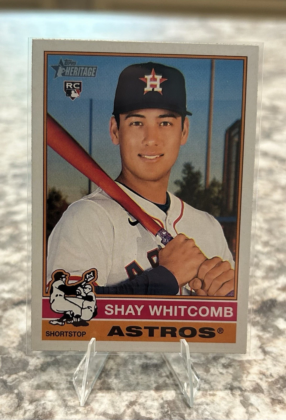 2025 Topps Heritage Chrome #362 Shay Whitcomb Rookie Card