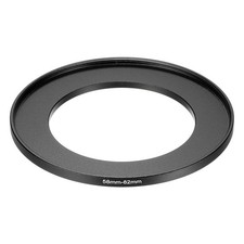 58mm Male 82mm Female Step Up Ring Adapter for ND IR DSLR, Black