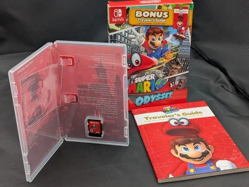 Super Mario Odyssey - Starter Pack - Nintendo Switch w/ Traveler's Guide