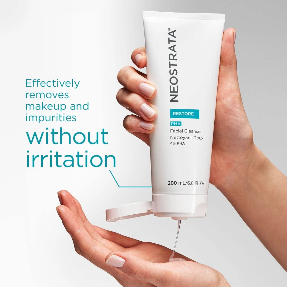 PHA Gel de Limpeza Facial Suave Lavagem Facial Sem Sabão Sem Fragrância Para Sensi... - Imagem 3 de 4