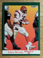 1991 Fleer #28 Ickey Woods