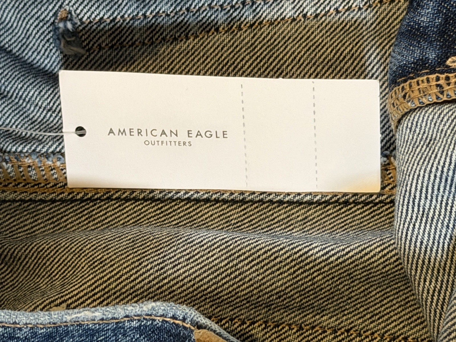 American Eagle 90's Bootcut Patchwork Denim Blue … - image 10