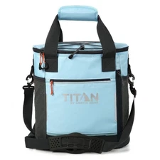 TITAN BY ARCTIC ZONE 13QT BUCKET COOLER WITH ICE WALLS - ARCTIC PEAK