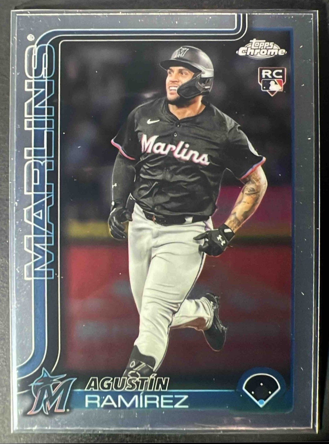 2025 Topps Chrome Update Agustin Ramirez #USC200 RC Marlins