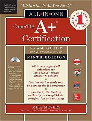 CompTIA A+ Certification All-in-One - Hardcover, by Meyers Mike - Very Good x