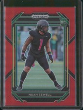 2023 Panini Prizm Draft Picks #191 Noah Sewell Prizms Red #/299
