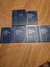 Great Britain Lot of 505 Pennies 1861+ in Whitman folders, album and loose UK