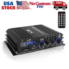 4.1 Channel Bluetooth 5.0 Mini Audio Amplifier Receiver, 4 50 W  Active ....