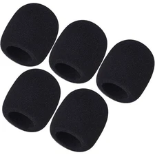 Foam Microphone Cover Windscreen Compatible with Handheld Microphones 5 Pack