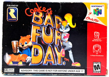 Conker's Bad Fur Day / Nintendo 64 / NTSC US Version / OVP / CIB / English