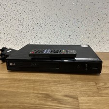 LG BP250 Black Blu-ray Player With Remote Fully Tested & Working HD Upscaling