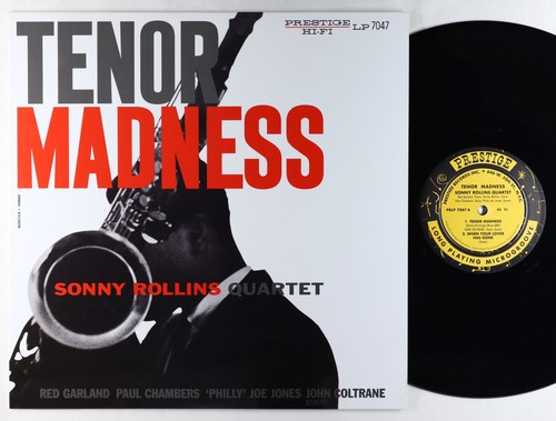 Sonny Rollins - Tenor Madness LP - Prestige/Analogue PRLP 7047 Reissue Mono VG++