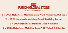 2026 Hot Wheels Mainline Case P Lot of 8