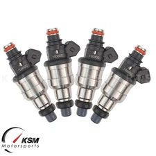 4 x 1000cc Fuel Injectors for Civic Integra Acura all D B F H K ZC VTEC w/ clips