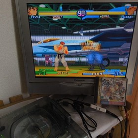 Street Fighter ZERO 3 SEGA Saturn Game Japan/Game Disk, Manual and Box, Working
