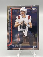 2025  Topps Chrome - Drake Maye #207 Base Patriots Football
