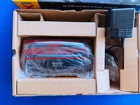 Sega 32x Genesis Console 100% CIB Complete Console System + WWF The Arcade Game