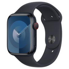 Apple Watch Series 9 GPS CELL 45mm Midnight Case M/L Midnight Sport Band