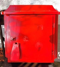 Vintage Holzbriefkasten Briefkasten * Rustikaler Wandbriefkasten aus Holz
