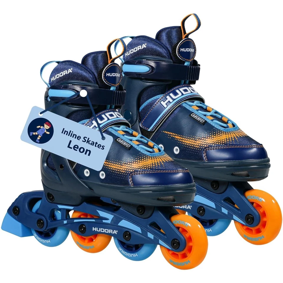 Hudora Kinder Jugend Inline Skates Mia Leon Verstellbar Rollerskates 29-40 - Bild 2 von 3