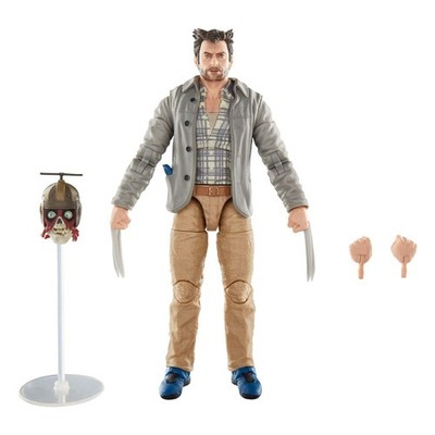 Deadpool & Wolverine Marvel Legends Actionfigur Headpool with Marvel's Logan 15