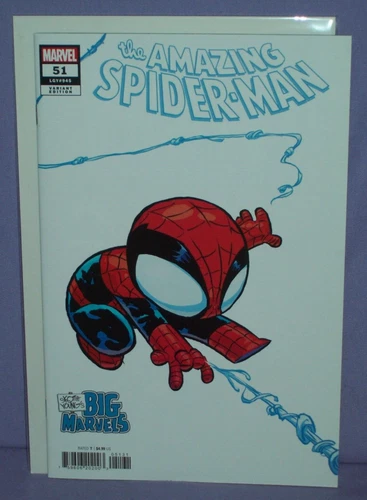 The Amazing Spider-Man #51  Variant Cover - VF/NM  Marvel Comics - Skottie Young