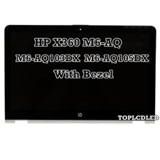 HP ENVY X360 M6-AQ103DX M6-AQ105DX 15.6" LED LCD Screen Digitizer Bezel Assembly