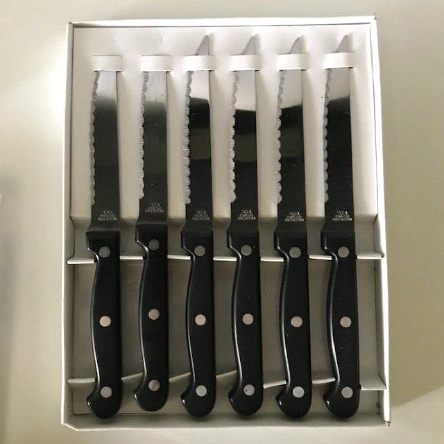 IKEA  servizio coltelli da bistecca in acciaio 6 pezzi - Immagine 2 di 2