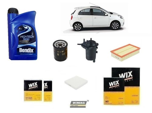 Kit Tagliando 3 Filtri Per NISSAN Micra IV 1.2 LPG 2010-2015 - Foto 5