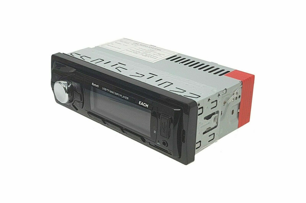 Autoradio Bluetooth,1 DIN Stéréo Vidéo FM Radio 4x60W Poste, USB-SD - Foto 8